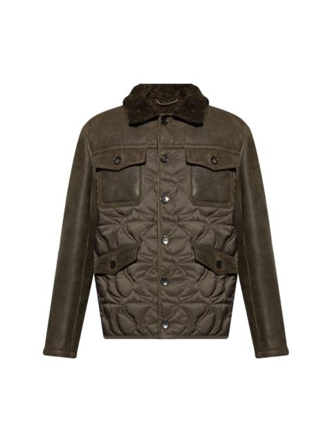 Etro multi-pocket sheepskin jacket