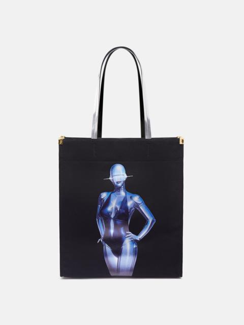 Stella McCartney Sexy Robot Graphic Organic Cotton Canvas Tote Bag
