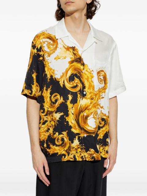 VERSACE JEANS COUTURE baroque-print shirt