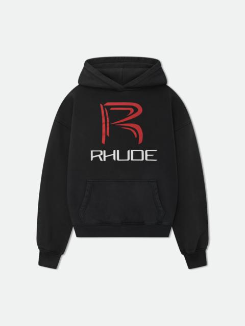 Rhude RHUDE CIRCUIT LOGO HOODIE