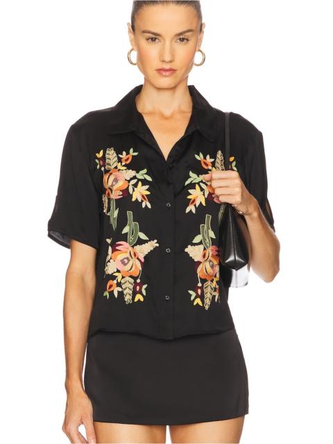 THE GREAT. Tavern Button Up