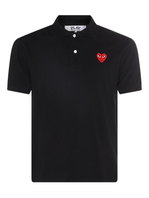 Comme des Garçons PLAY heart-logo polo shirt