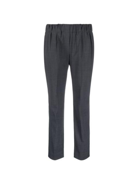 cropped tailored trousers