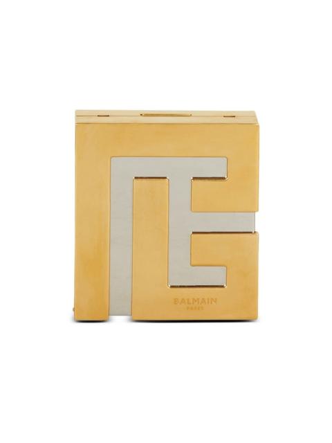 Balmain Metal Pb Clutch