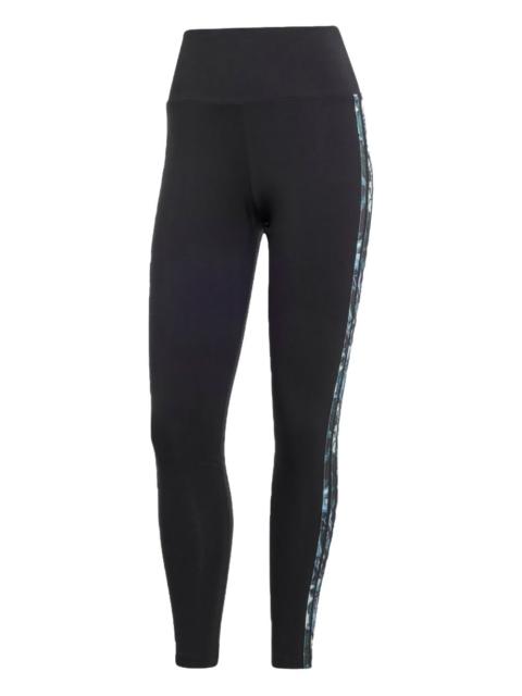 adidas 3-Stripes Floral "Black" leggings