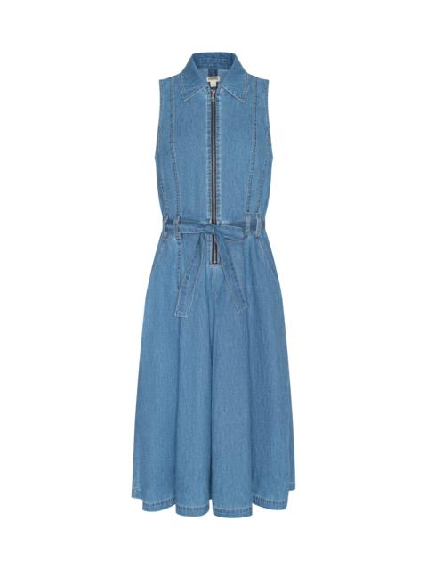 L'AGENCE Kieran Jean Shirt Dress