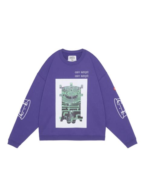 Cav Empt CAV EMPT SCMCTY LOOSE CREW NECK 'PURPLE'