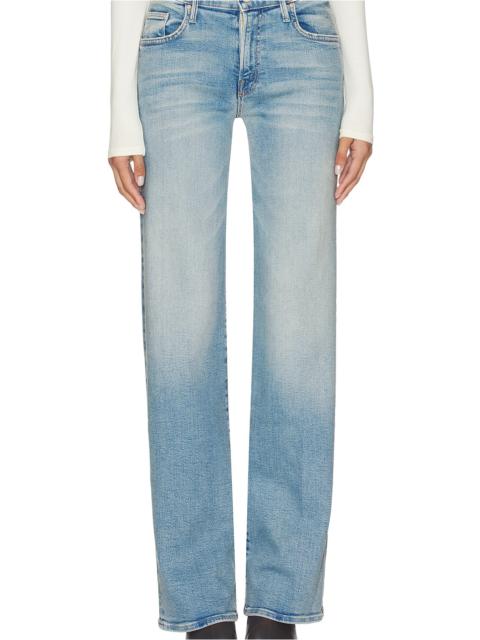 MOTHER The Mid Rise Maven Sneak Jeans