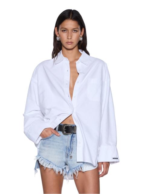 Ksubi ASTRA LS SHIRT WHITE OXFORD