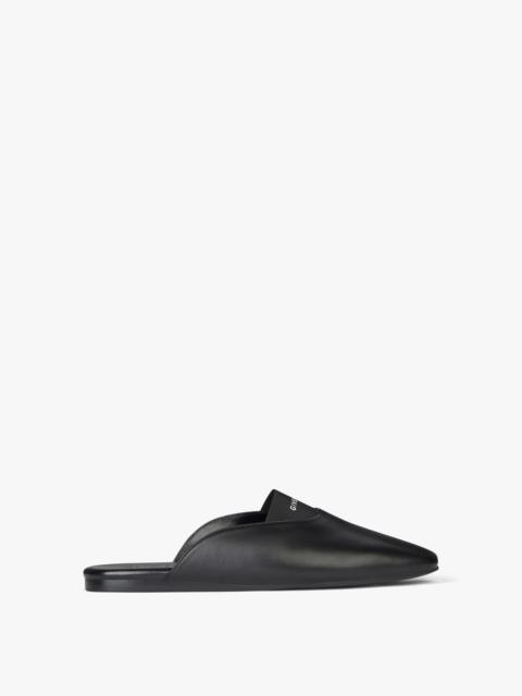 Givenchy GIVENCHY FLAT MULES IN LEATHER