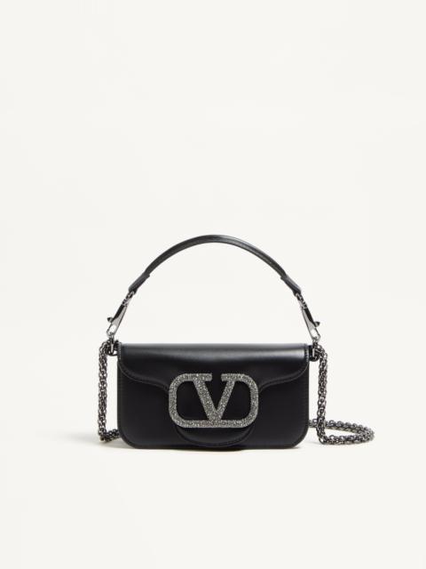 Valentino VALENTINO GARAVANI LOCÒ SMALL SHOULDER BAG WITH JEWEL LOGO