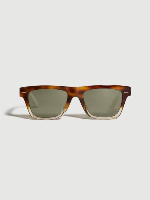 Brunello Cucinelli Rectangular acetate sunglasses