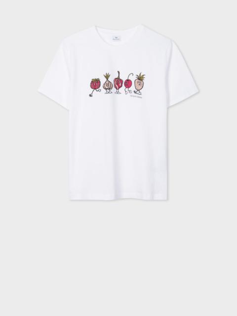 Paul Smith White 'Fruit People' T-Shirt
