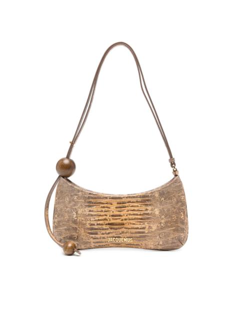 JACQUEMUS Le Bisou Perle Shoulder Bag - Jacquemus - Leather - Beige