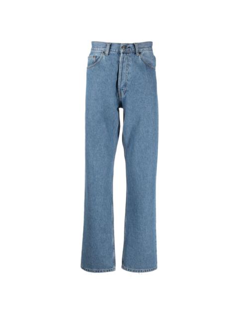 Carhartt stonewashed straight-leg jeans