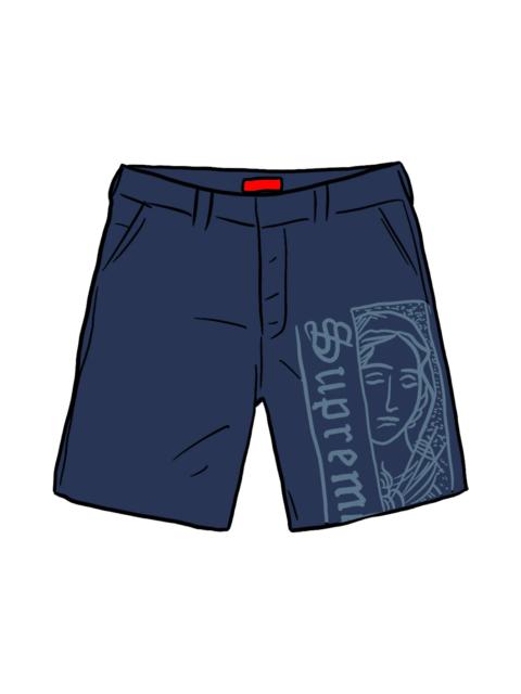 Supreme Supreme Mary Work Short Light Navy