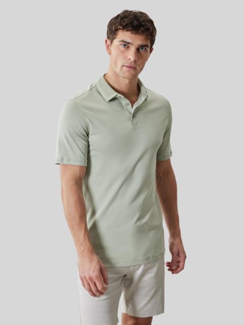 ROBERT BARAKETT The Barakett Textured Collar Polo