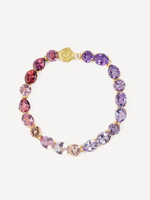 TOUS Gold bracelet, with morganite, tourmaline, amethyst and diamond TOUS ATELIER