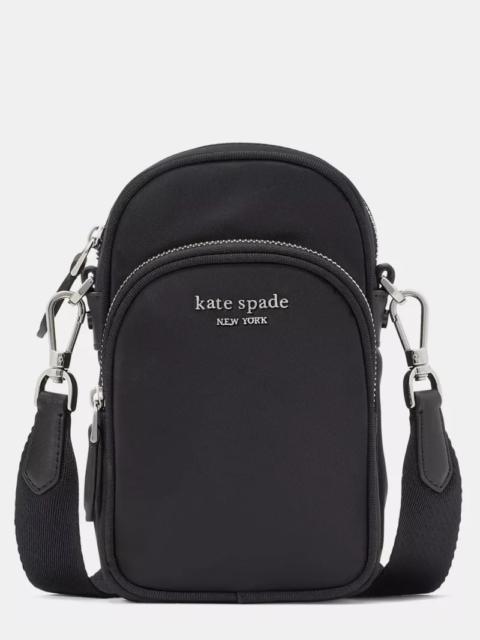 kate spade Sam Ksnyl Nylon North South Phone Crossbody