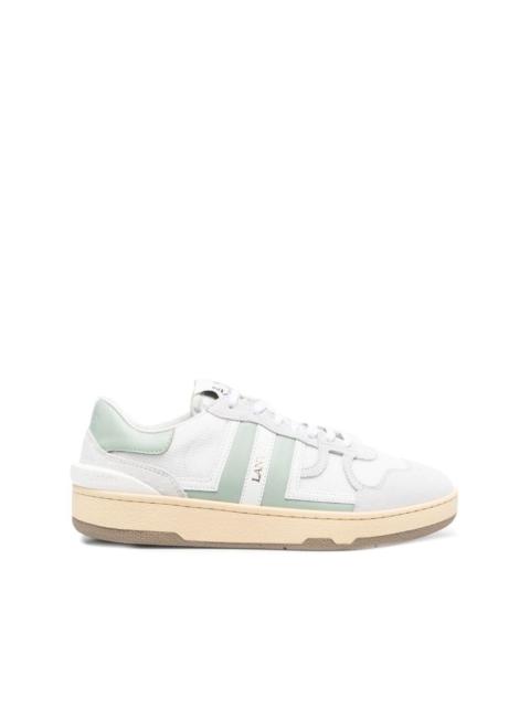 Clay panelled low-top sneakers