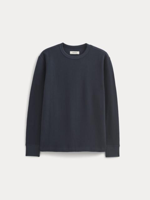 EVERLANE THERMAL CREW IN COZY WAFFLE