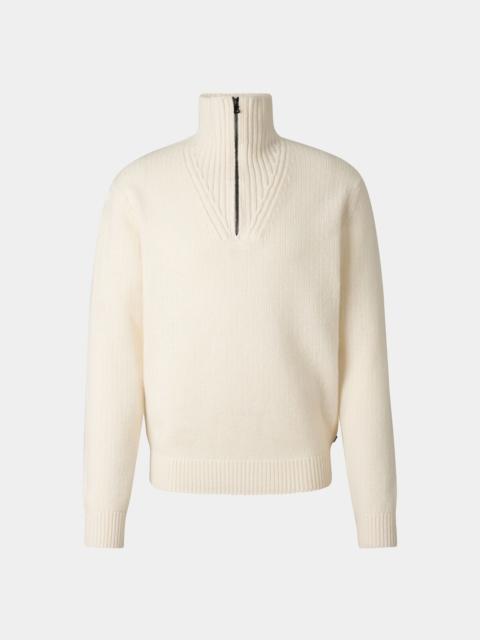 BOGNER Walter, the Cashmere Sweater in Off-White
