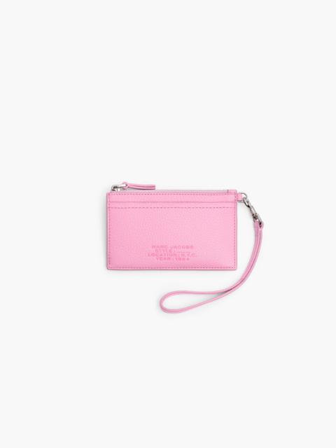 Marc Jacobs THE LEATHER TOP ZIP WRISTLET