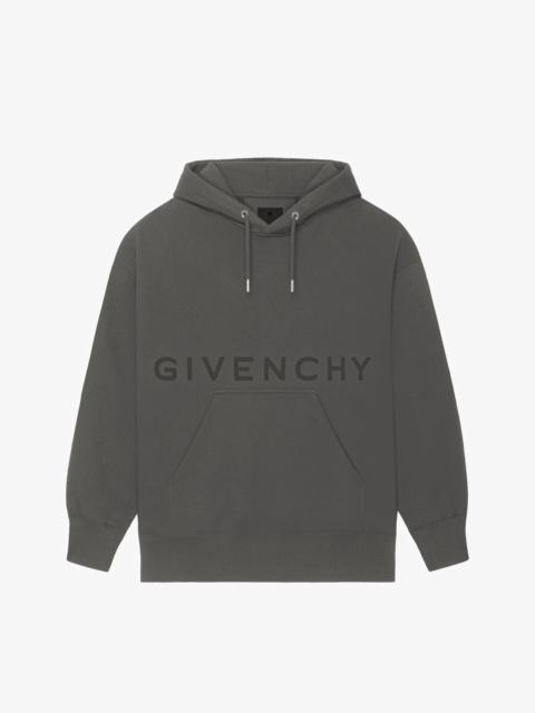 GIVENCHY 4G SLIM FIT HOODIE IN FLEECE