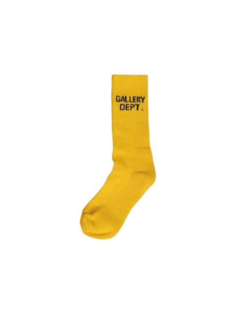 Gallery Dept. Clean Socks 'Fluorescent Yellow'