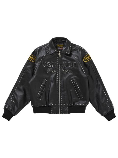 Supreme Vanson Leathers b.b. Simon Jacket Black