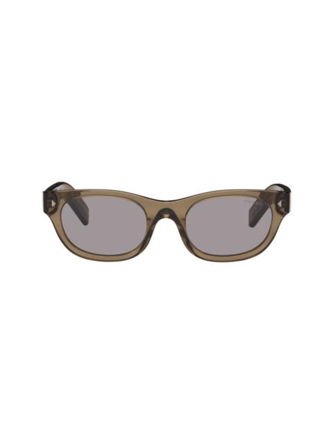 Brown 'Prada Eyewear Collection' Sunglasses
