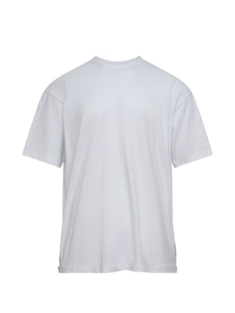Comme des Garçons SHIRT zip-detail short-sleeve T-shirt