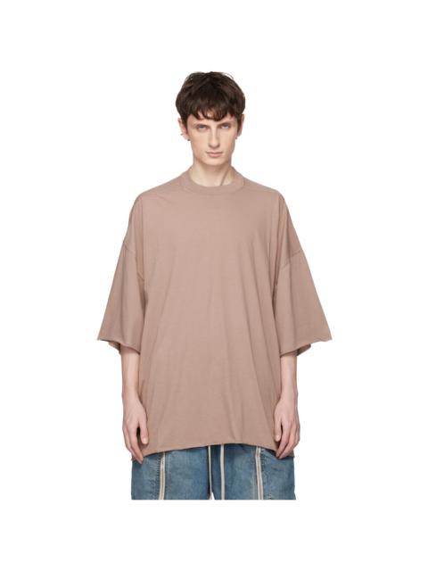 Rick Owens DRKSHDW Taupe Temple Tommy T-shirt