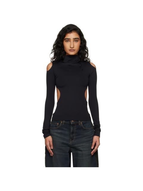 Off-White Black Sleek Meteor Top