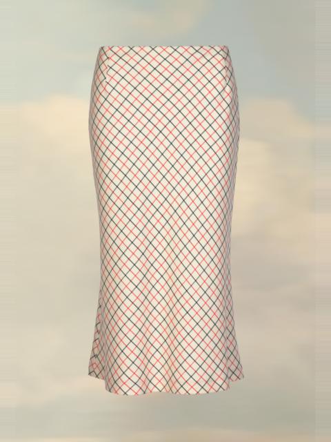 Maison Margiela Wool Silk A-Line Skirt
