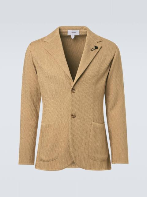 LARDINI Cotton-blend blazer