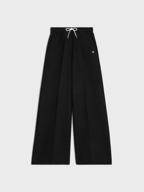 CELINE Flared jogging IN cotton fleece