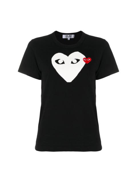 Comme des Garçons PLAY logo print T-shirt