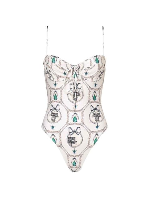 Agua by Agua Bendita Ebano Alhaja swimsuit