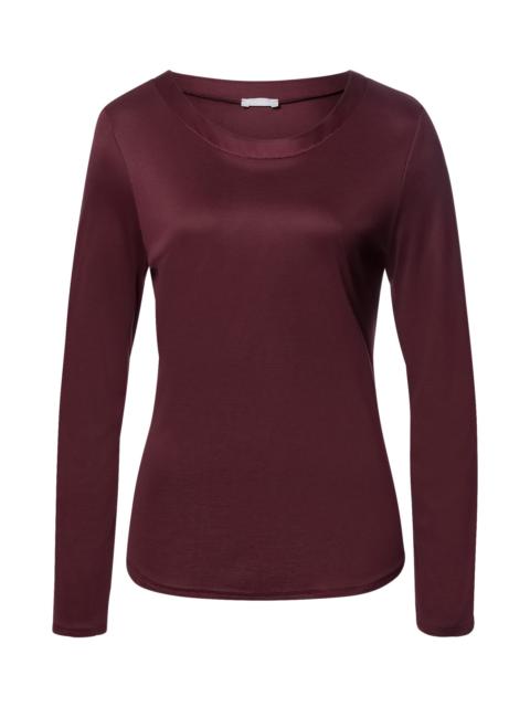 HANRO Grand Central TENCEL™ and Silk Trim Relaxed Top