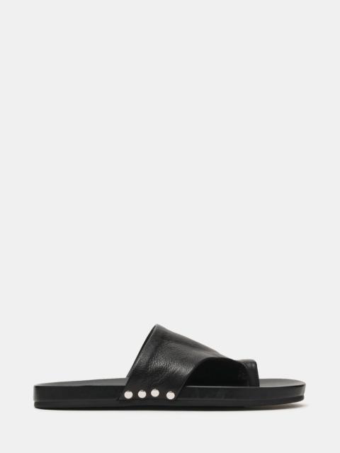 STEVE MADDEN KESSEY BLACK LEATHER