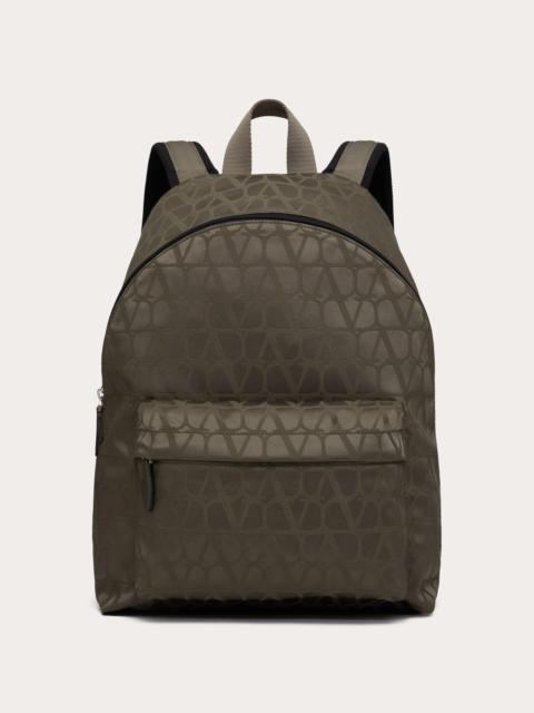 Valentino TOILE ICONOGRAPHE BACKPACK IN TECHNICAL FABRIC