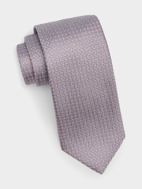Canali Men's Woven Silk Tie