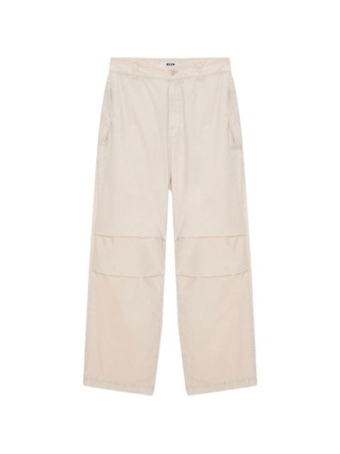 MSGM welt-pocket trousers