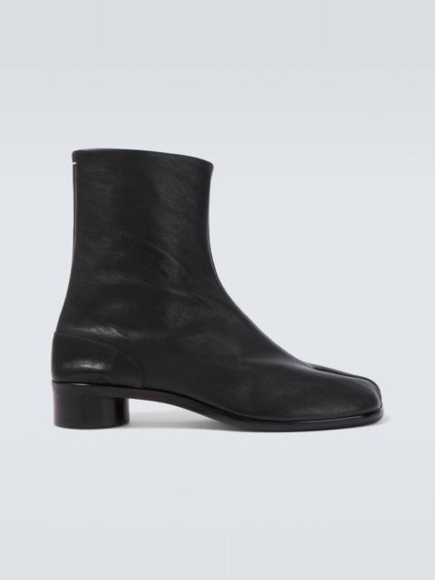 Maison Margiela Tabi leather ankle boots