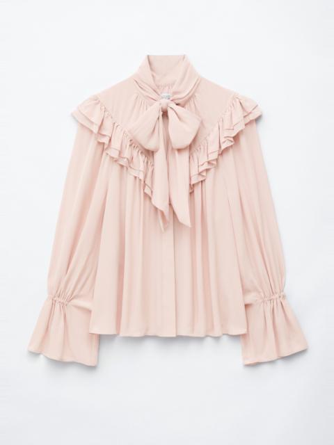 & Other Stories Frill-Detail Scarf Blouse