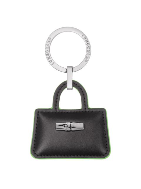 Longchamp Roseau Key rings Black - Leather