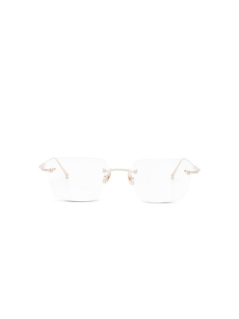 MATSUDA rimless rectangle glasses