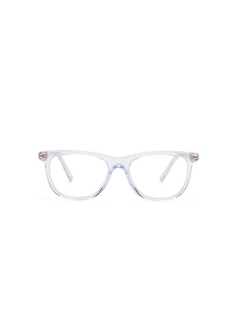 Miu Miu logo-lettering glasses
