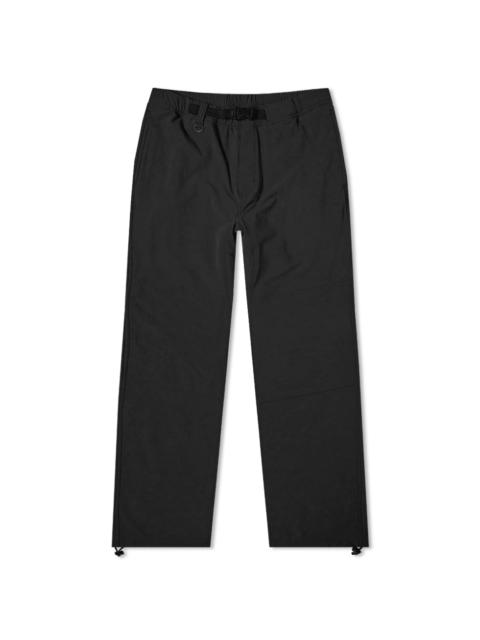 SOPHNET. Light Weight Stretch Rip Stop Tapered Easy Pants Black